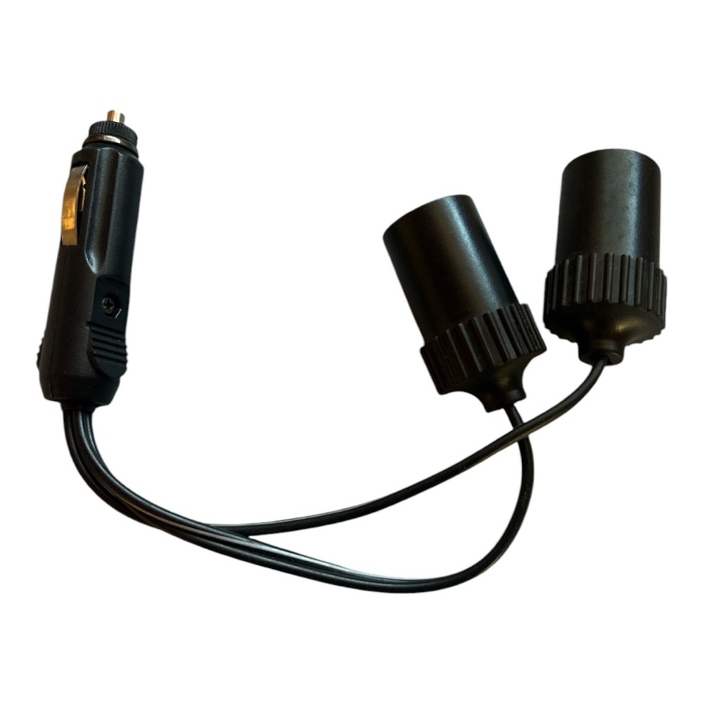 Double Cigarette Lighter Socket Splitter